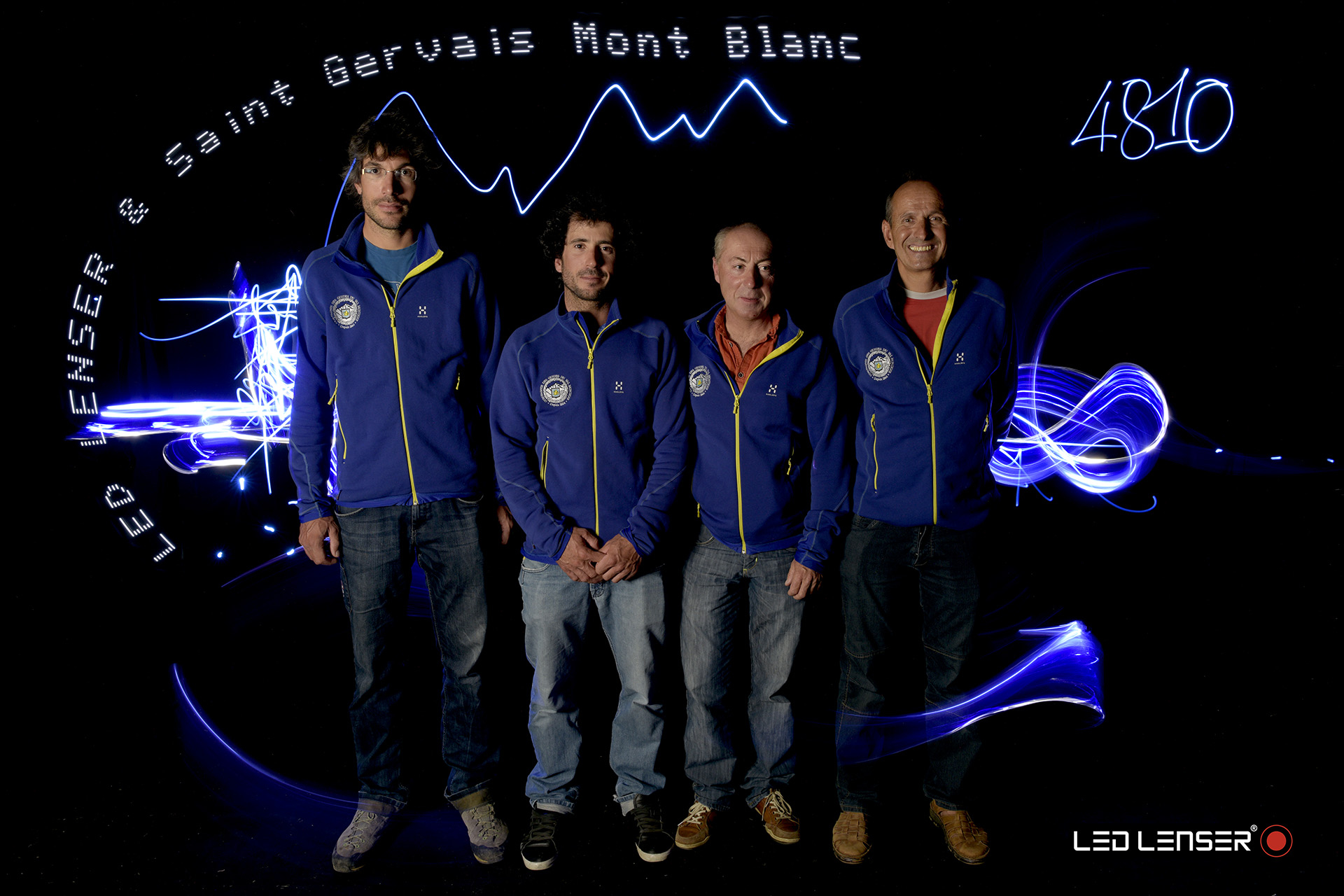 Light Painting Animation Studio Ultra Trail Mont Blanc